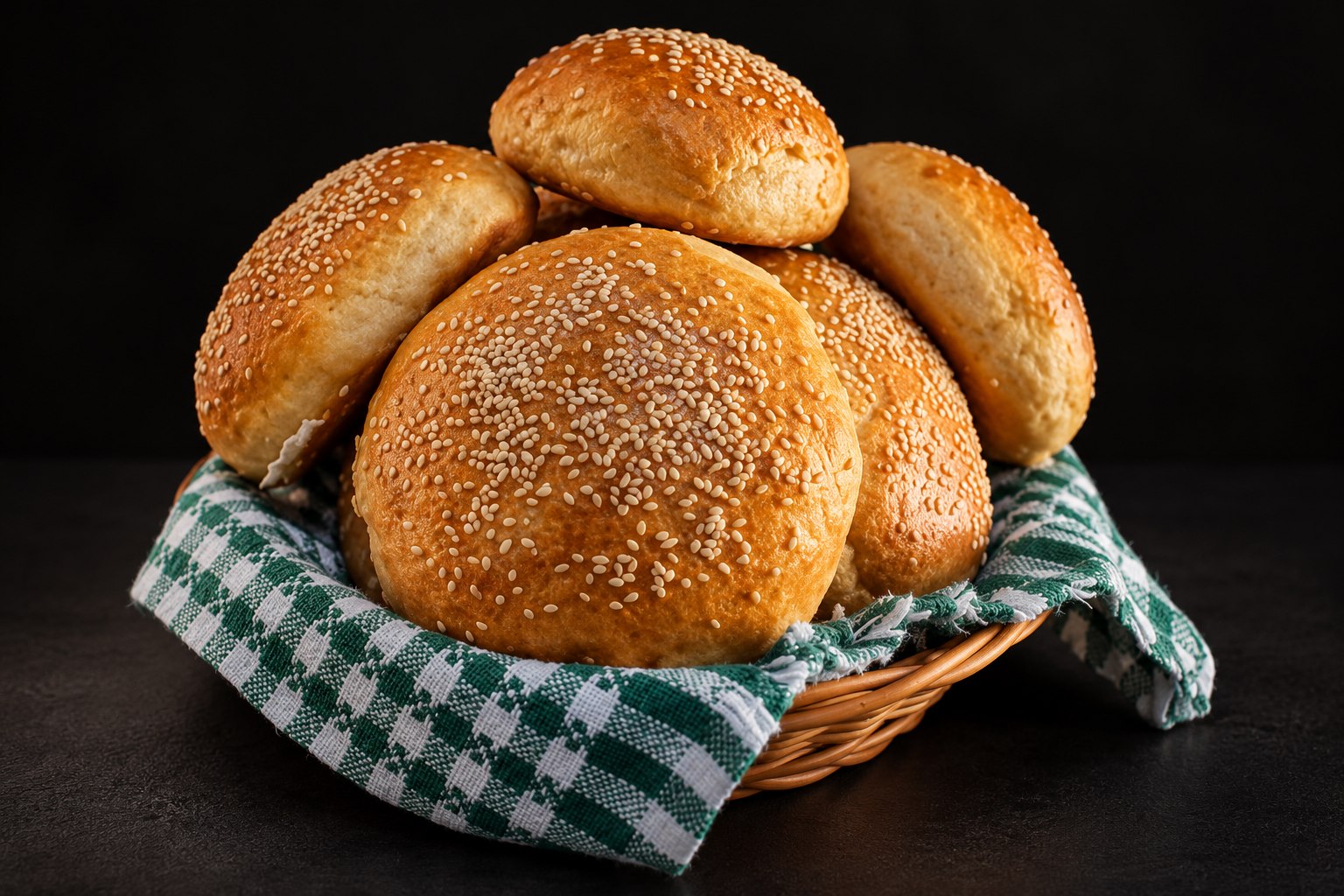 Chifle pufoase pentru burgeri